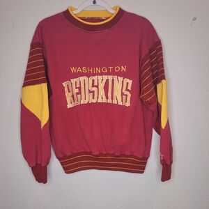Vintage OG 90’s Washington Redskins “Script” Starter Crewneck Sweatshirt *RARE*